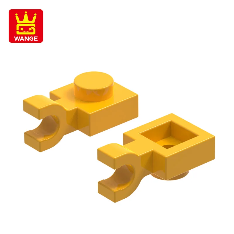 WANGE 6019 50g/227PCS Single-Sided Longitudinal Clamp Block Moc Accessories Compatible with Brick DIY Children's Toy Assembly