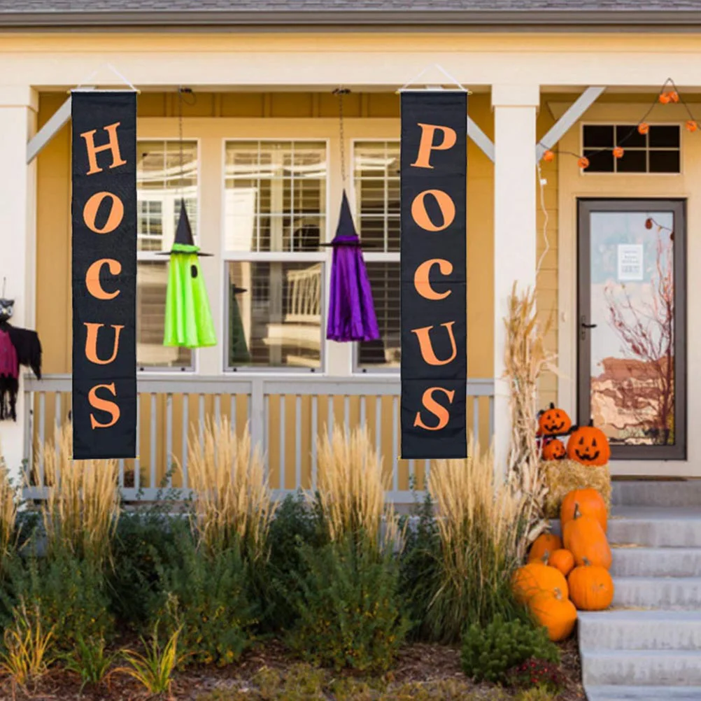 

1 Pair Door Decoration Home Decor Welcome Banner Indoor
