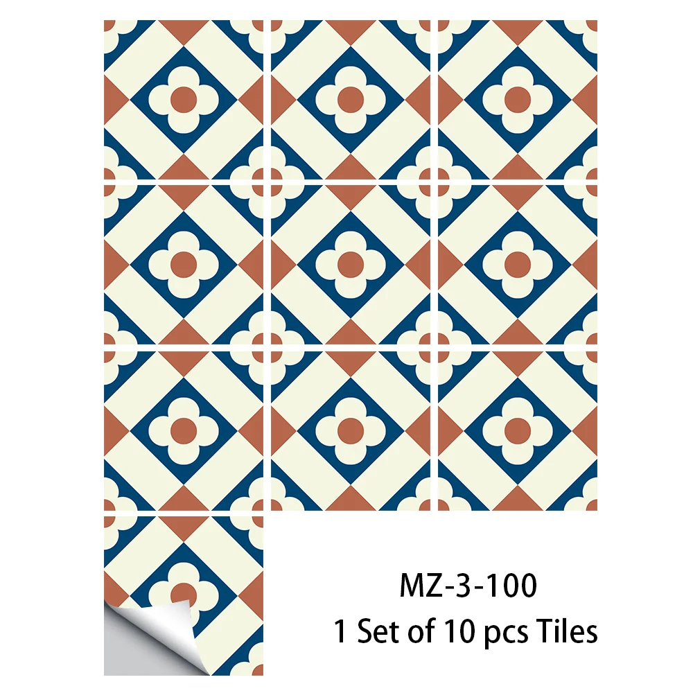 

OUJING геометрические наклейки для пола 10/15/20/30 см