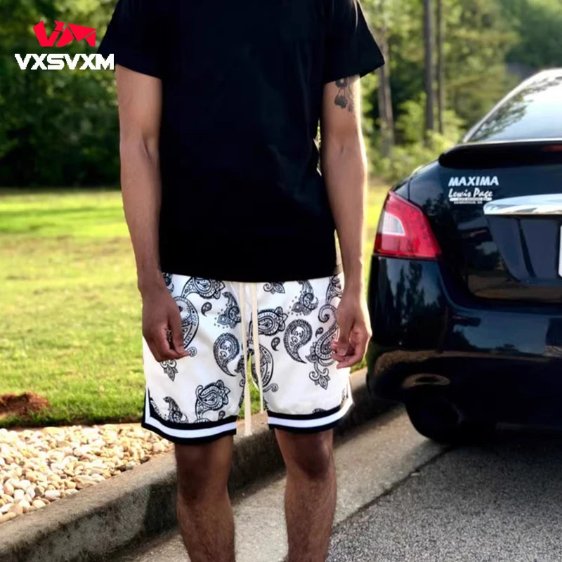 Christo Visvim летние мужские пляжные шорты баскетбольная уличная одежда для фитнеса