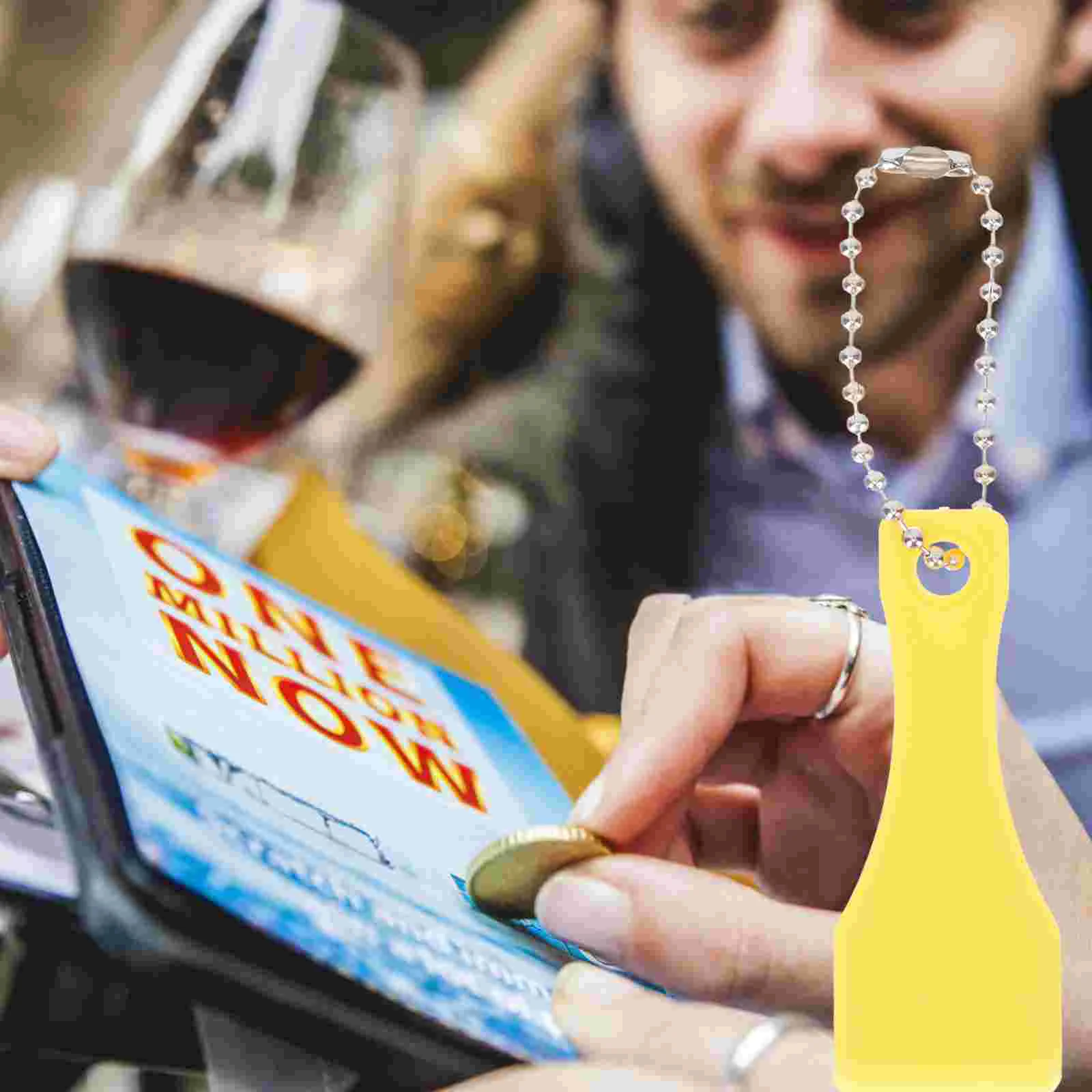 

Scraper Lottery Scratcher Tool Ticketkeychain Tools Scratch Cleaning Labeloff Stickerkey Ring Remover Scrapers Stiff Scoop