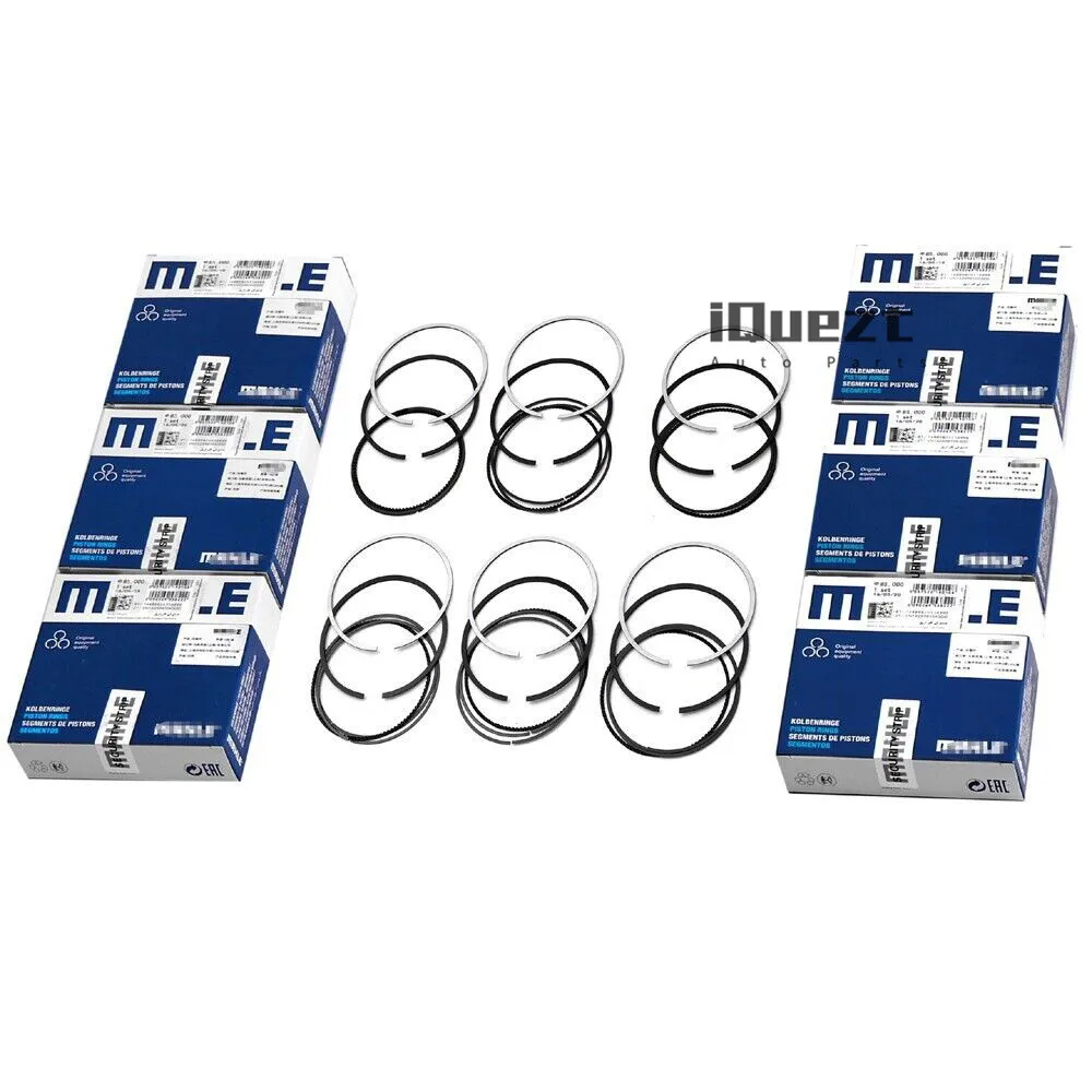 

Комплект поршневых колец 6 шт., Mahle STD для BMW 320i 520i Z3 E36 E46 E39 2,0 L6 M52B20 11251437141