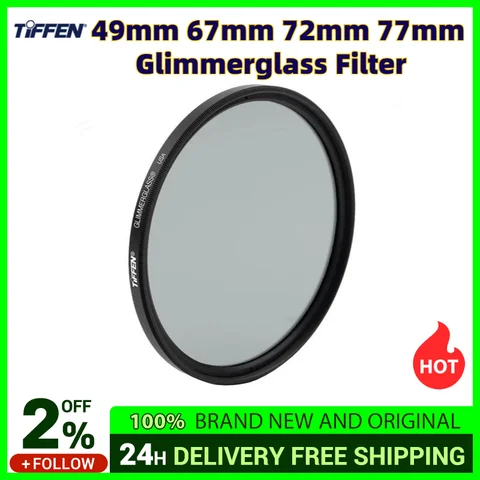 Проблесковый фильтр Tiffen 49 мм 67 мм 72 мм 77 мм Мягкий фокус проблесковое стекло 1