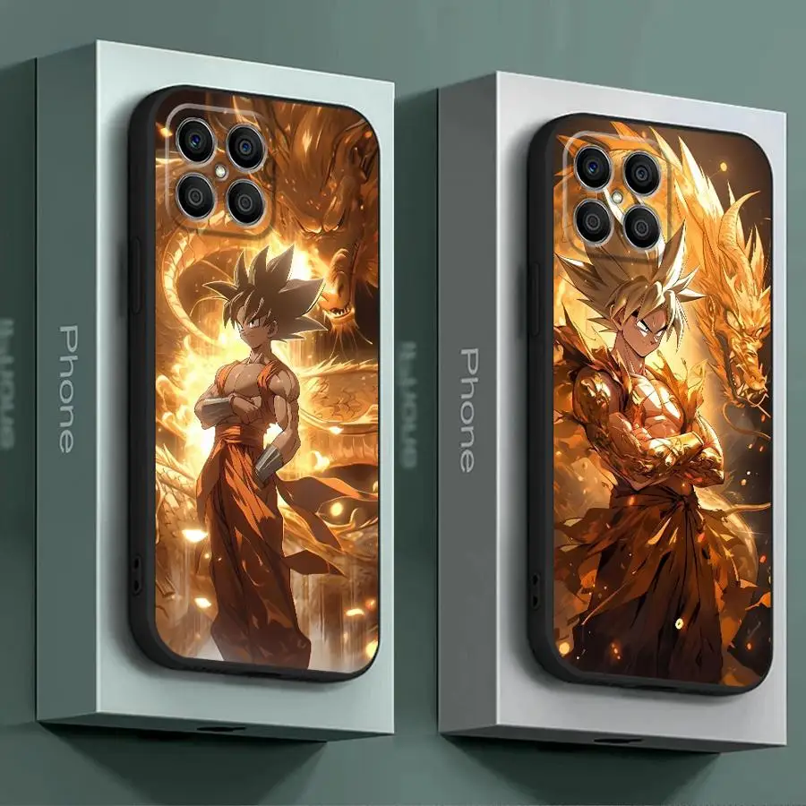 D-ragons Balls Phone Case for Honor X9a 5G 90 X8 4G X8a X7b X9b X8b 70 X6 8X Magic5 Lite Silicone Cover