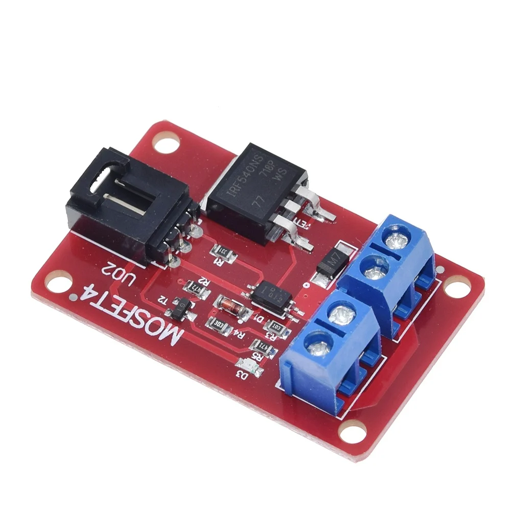 TZT 1-канальная кнопка MOSFET с 1 маршрутом IRF540 + модуль переключателя для Arduino