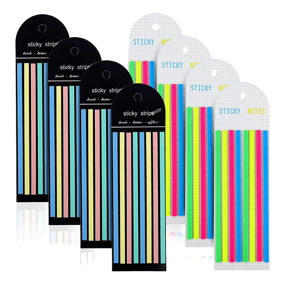 Tabs,morandi Clear Highlighter Strips Flags Stickers