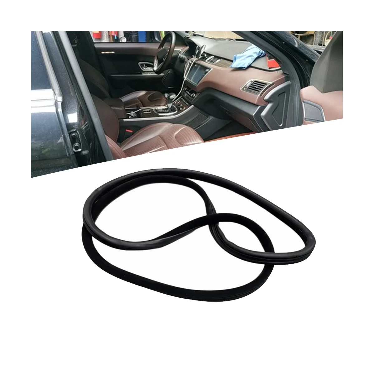 Герметичное уплотнение для задней двери водонепроницаемый с бархатным