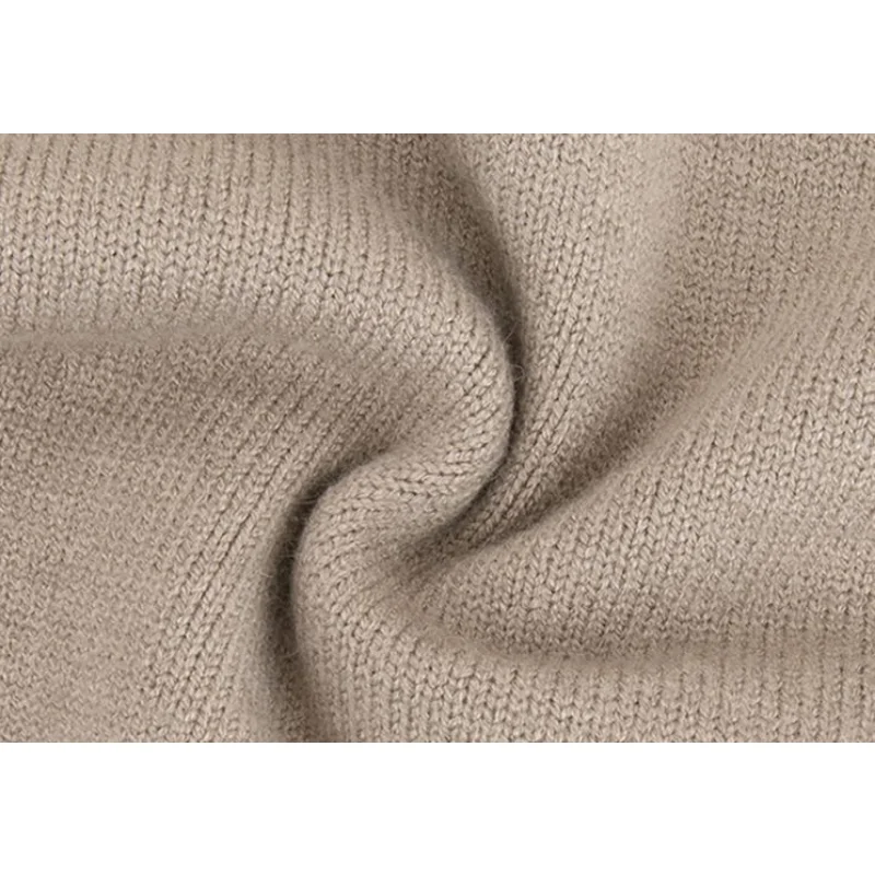 Новинка 2023 Женская куртка осенне-зимний шерстяной свитер кашемировая утепленная