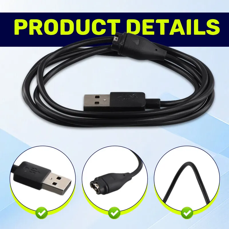 Сменный USB-кабель для синхронизации данных и зарядки провод Garmin Fenix 5/5S/5X/Forerunner