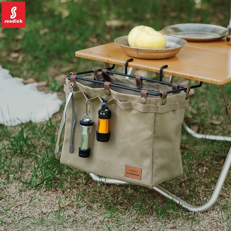 Складная Холщовая Сумка для кемпинга на ножках
