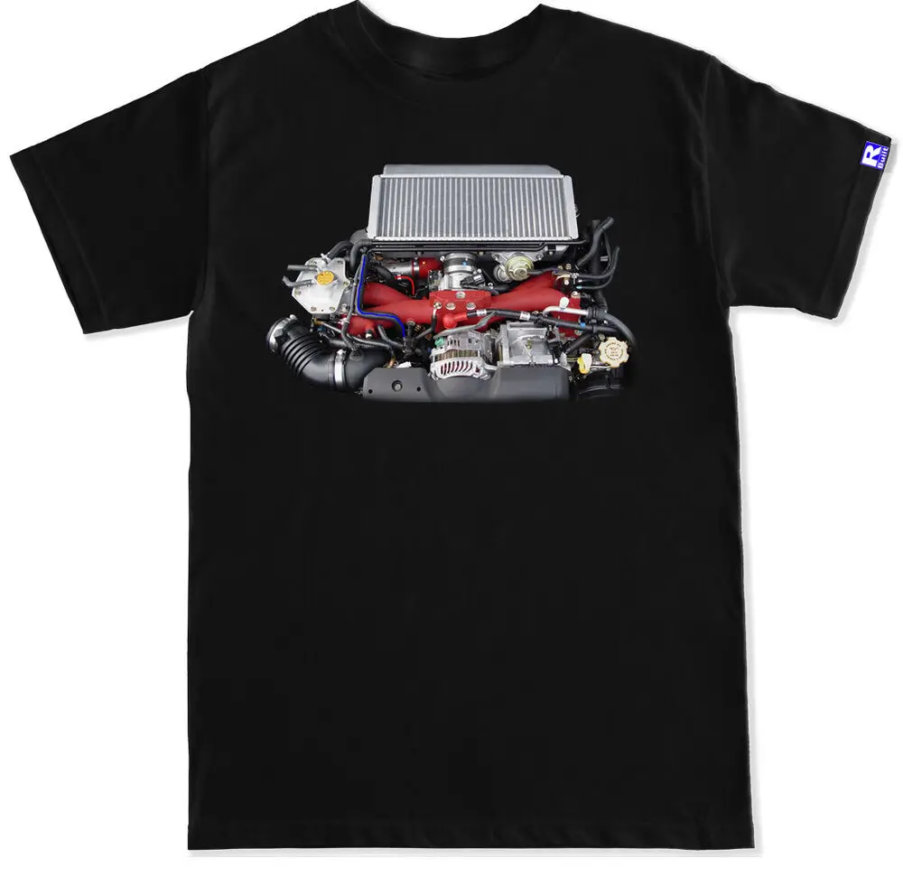 JDM EJ207 WRX STi Turbo Engine Сменные крепления двигателя Футболка