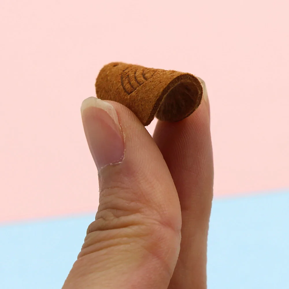 Круглые кожаные этикетки Haert шарики из пряжи ручной работы ярлыки для одежды