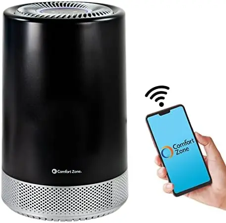 

HEPA-очиститель воздуха H13 с Wi-Fi App-умный воздушный фильтр и очиститель для дома, удаление пыли, запаха, пыльца-компактный ионизатор с