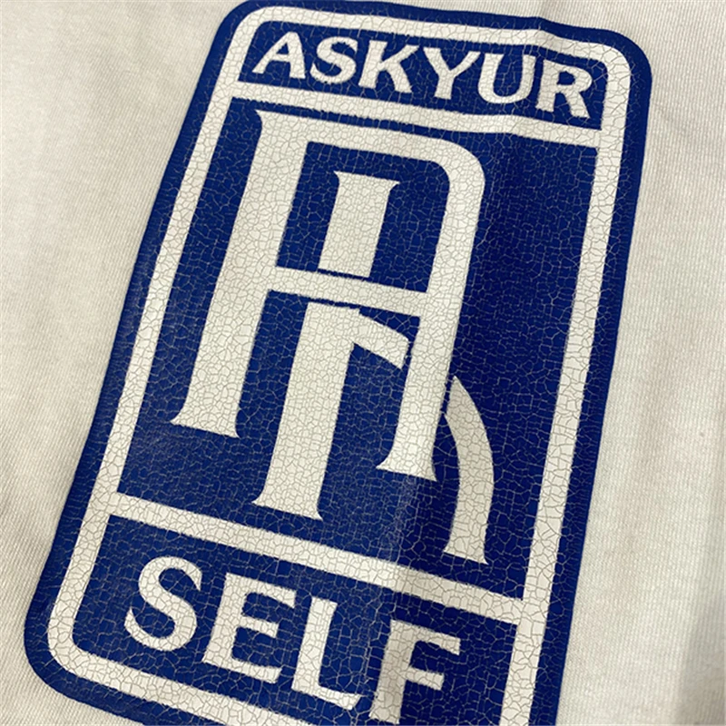 Футболка с принтом слезы Askyurself для мужчин и женщин футболка оверсайз лучшего