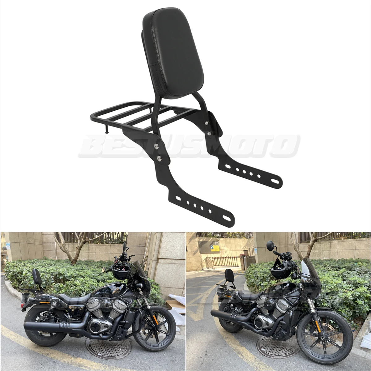 

Запчасти для мотоциклов, спинка пассажира, багажник для Harley Nightster 975 RH975 RH 975 Special 2022 2023 2024 2025