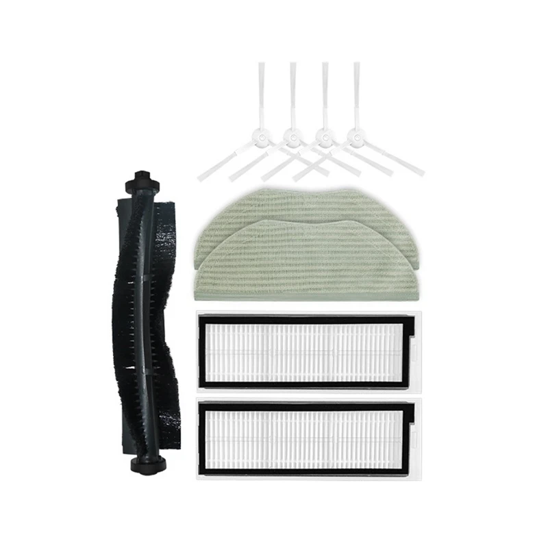 

Mop Cloth Rags HEPA Filters Side Brushes Kit Spare Parts Accessories For Qihoo 360 X90 X95 S9 Robotic Vacuum Cleaner