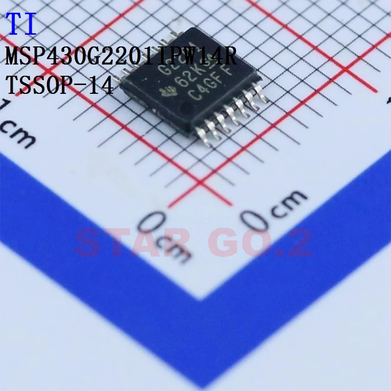 

5PCSx MSP430G2201IPW14R TSSOP-14 TI Microcontroller