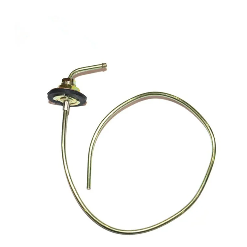 

600mm Long 5mm OD/3mm ID Metal Car Fuel Tank Stand Pipe 45° Connection For Webasto/Eberspacher Heater System