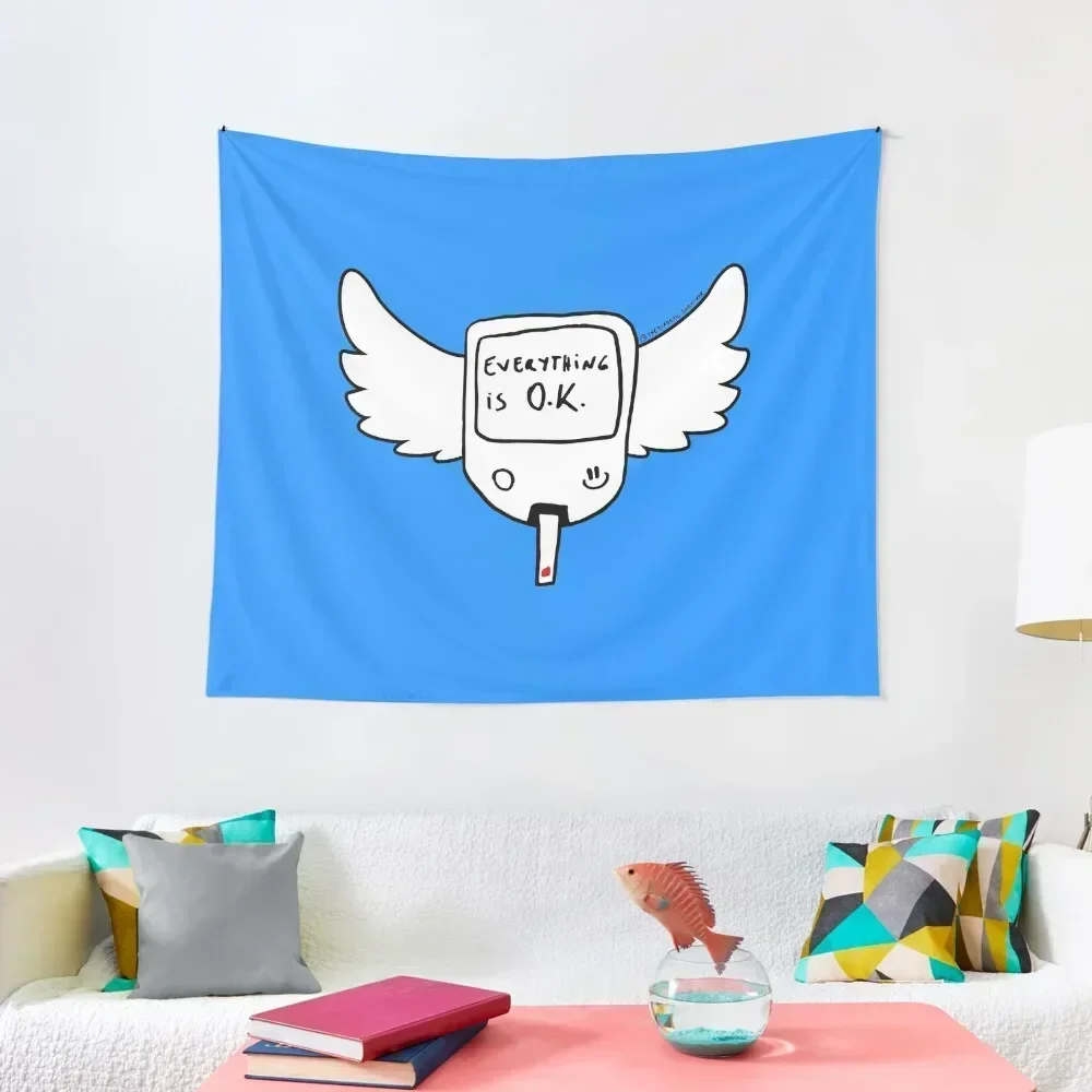 Диабет Тип 1: Все – О.К. Гобелен с крыльями диабета настенные покрытия на стену