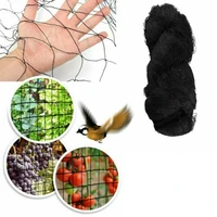 black nylon anti bird net netting mesh for fruit crop plant tree bird preventing netting 15x7 5m
