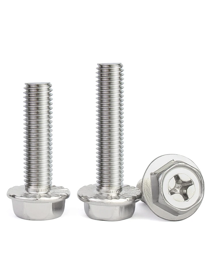 

Винты из нержавеющей стали M3-M8 с фланцевой головкой Phillips