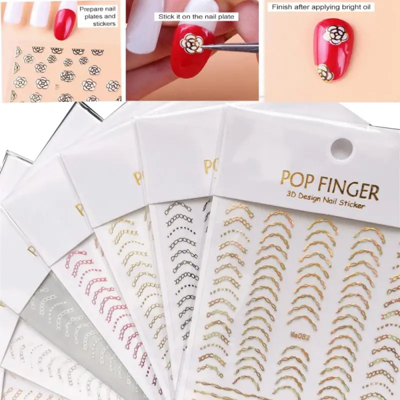 

Наклейки для ногтей, Бронзирующая линия, новая линия, бронзирующие ногти, фольга, наклейки, наклейки, искусство, наклейки