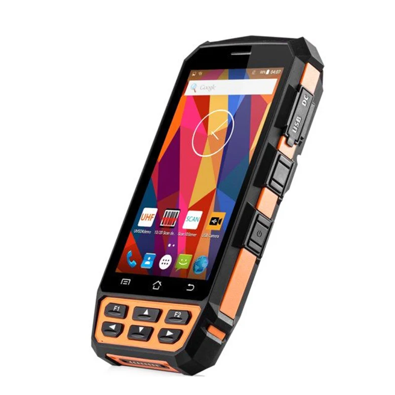 

top quality 4G android 7.0 OS tracking device rugged handheld PDA scanner data terminal mobile portable 2d qr code scanner