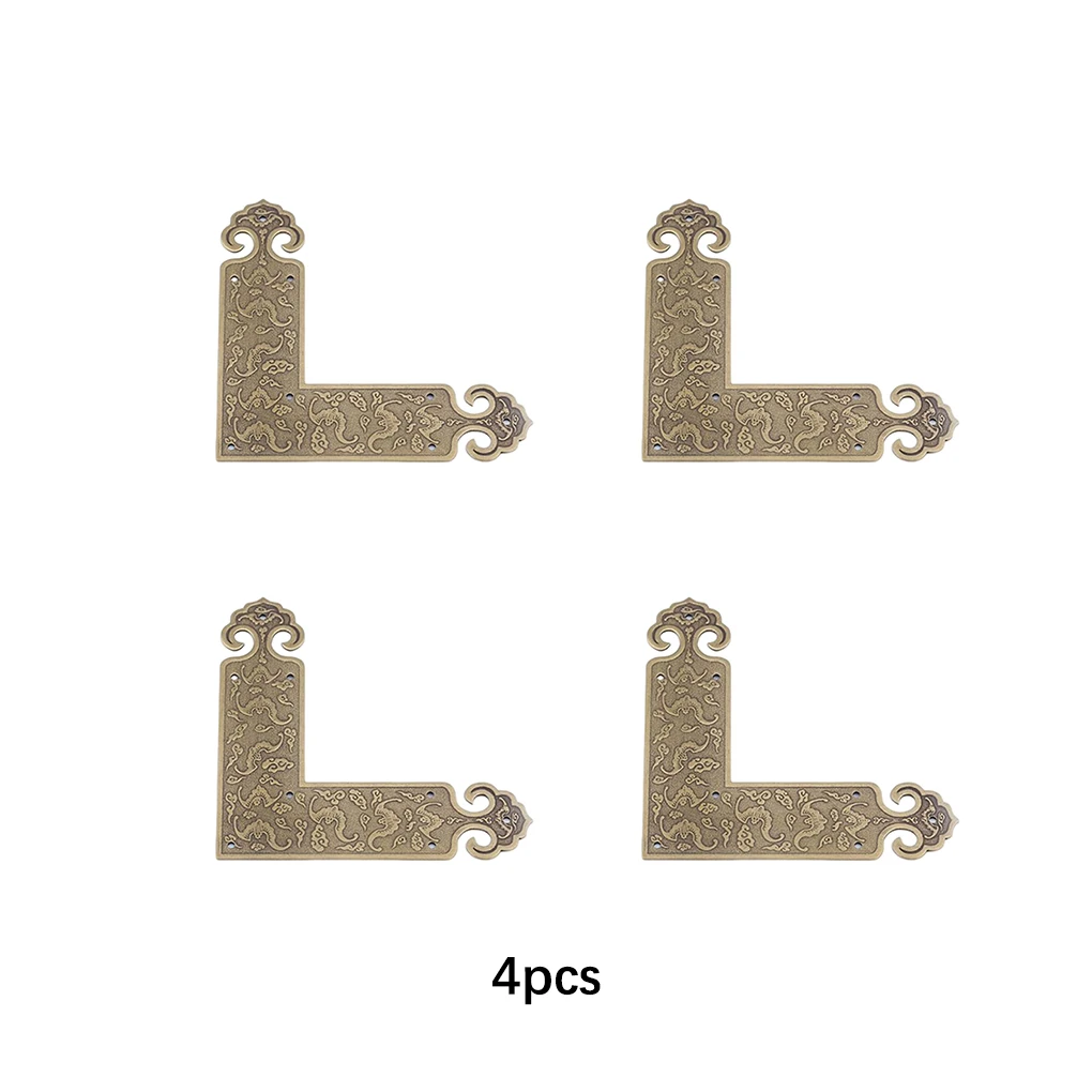 

4pcs L-Type Corner Angle Bracket Printing Furniture Hardware Crafts