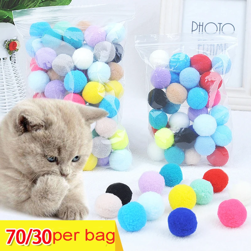 

D5 Cat Tooth Cleaning Pet Shop Gift Set Mute Funny Cat Hide And Seek Elastic Plush Ball Kitten Molar Tooth Cleaning Cat Toy Gift