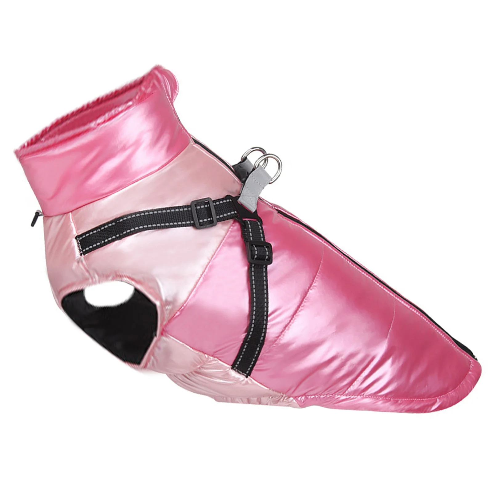 

Зимнее пальто-жилет для собаки, со светоотражающей подвязкой