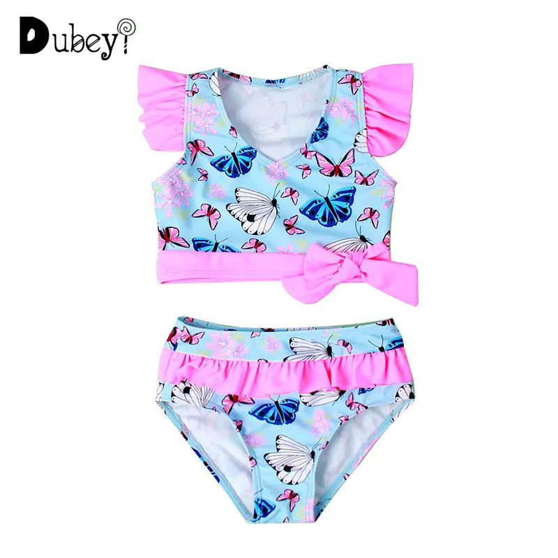 

Fashion Leopard Swimsuit for Toddler Girl 1yrs-5yrs New Girls Bathing Suit Children Swimwear Comfortable Swimming Wear Bikinis