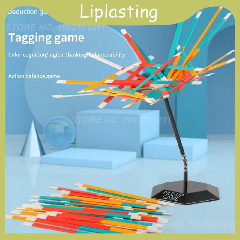 

Игра настольная цветная познавательная, 1 комплект, игра с пряжкой, Интерактивная игрушка для детей и родителей, игры для балансировки, обуч...