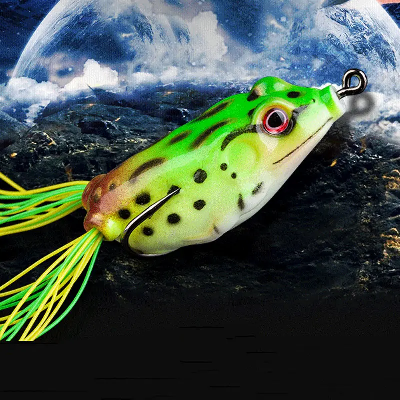 

Frog Lure Soft Lures Artificial Fishing Bait Topwater Wobbler Bait For Pike Snakehead Article Gear Accessories Ys-buy