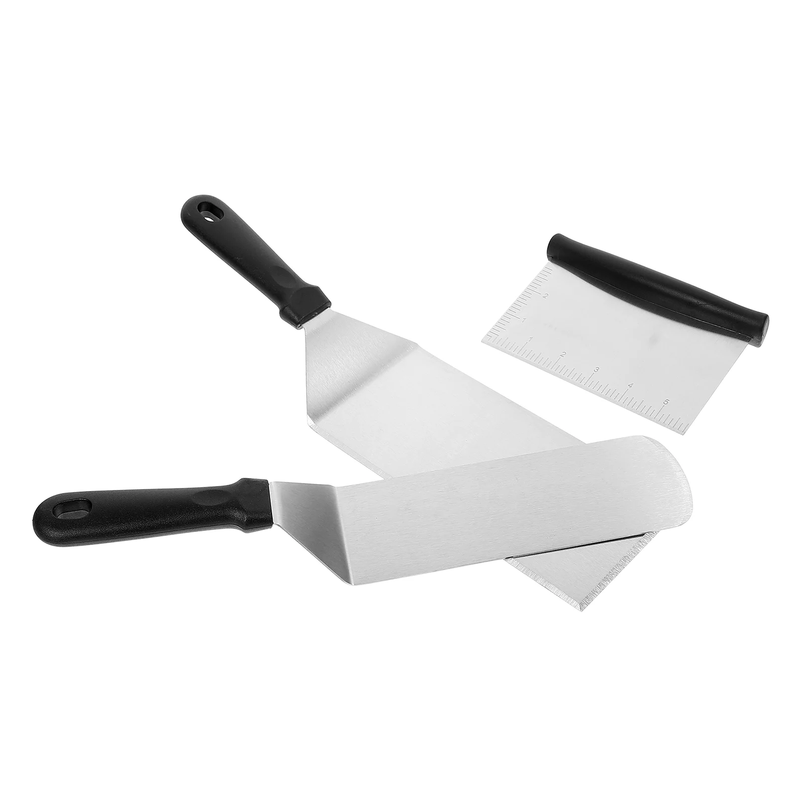 

Spatula Scraper Griddleturner Steak Cooking Grill Steel Stainless Metal Flipper Pancake Pizza Kitchen Bbqutensilset Baking