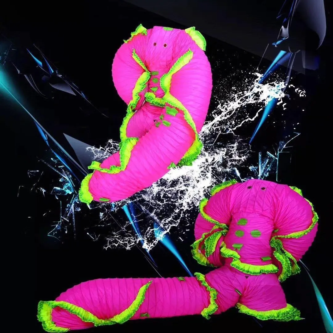 

Водонепроницаемый сценический костюм Slinky для выступлений, носимый реквизит, радужная кукла, танцевальный наряд для клуба, свадьбы, косплея, диджея, танцевальный реквизит