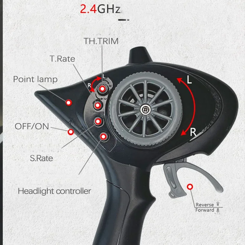 Entraînement arrière gyroscope встроенный lumières dérive гоночный автомобиль игрушка 2024 1/18G 86 новый