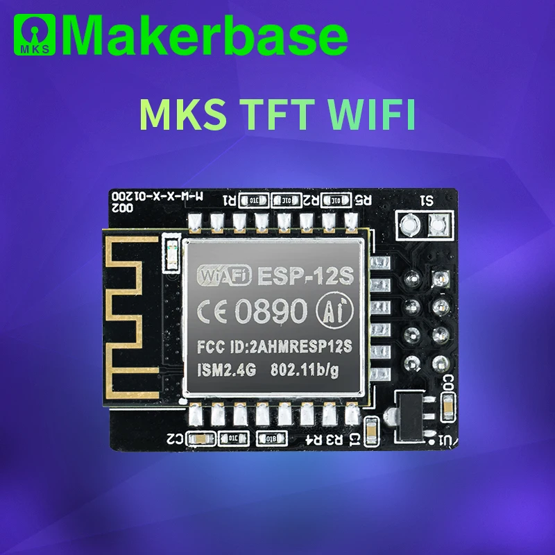 

Беспроводной контроллер MKS TFT Wi-Fi модуля, приложение для монитора Wi-Fi ESP8266, микросхема, деталь для MKS TFT32 TFT35 TFT28 TFT24, сенсорный экран