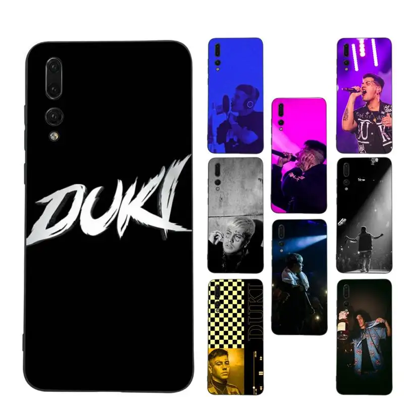 

Duki Rapper Phone Case for Redmi 8 9 9A for Samsung J5 J6 Note9 for Huawei NOVA3E Mate20lite cover