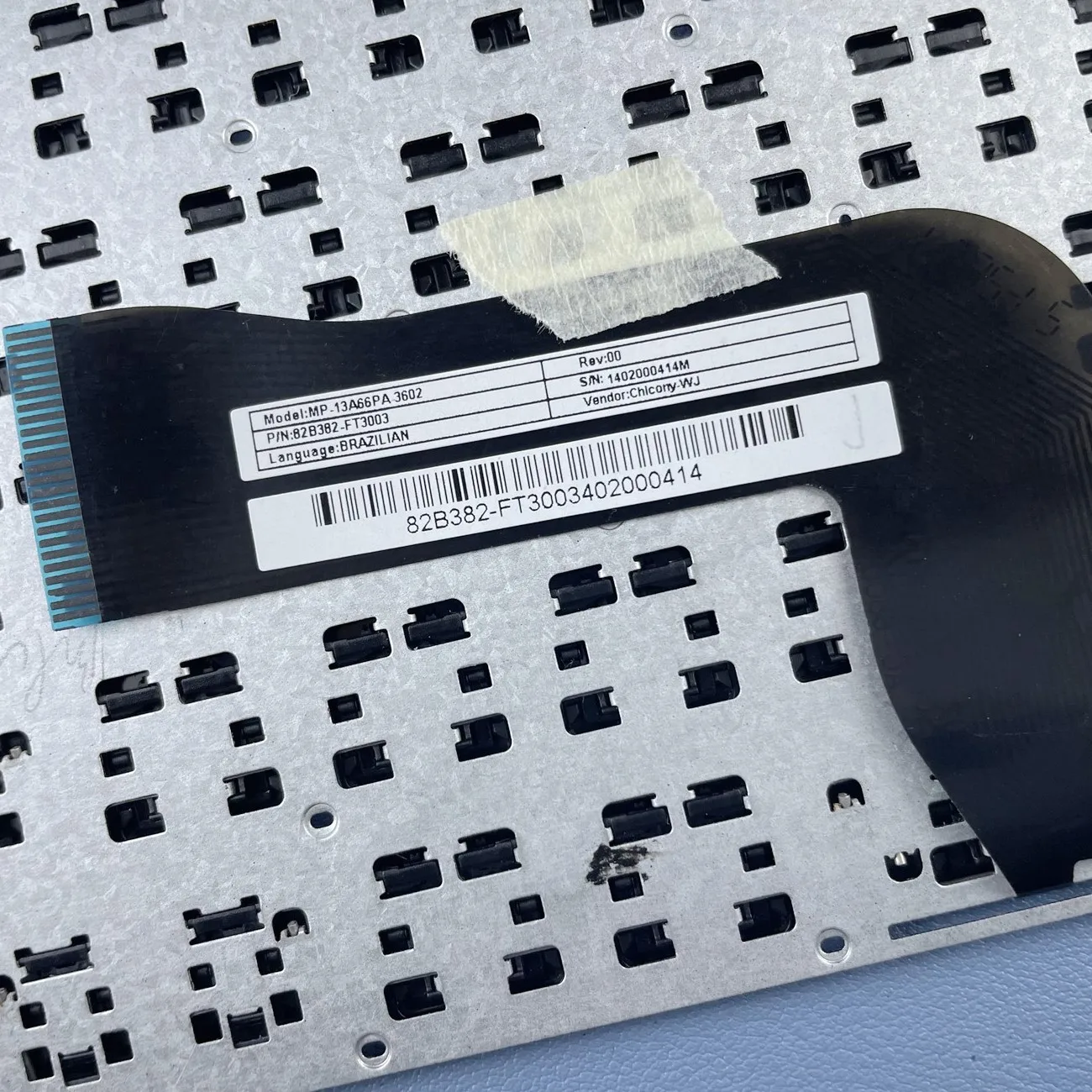 Бразильская клавиатура для ноутбука ECS US40II Ice Ultra Thin Ht345 Hawer S400 T400 серия MP-13A66PA-3602