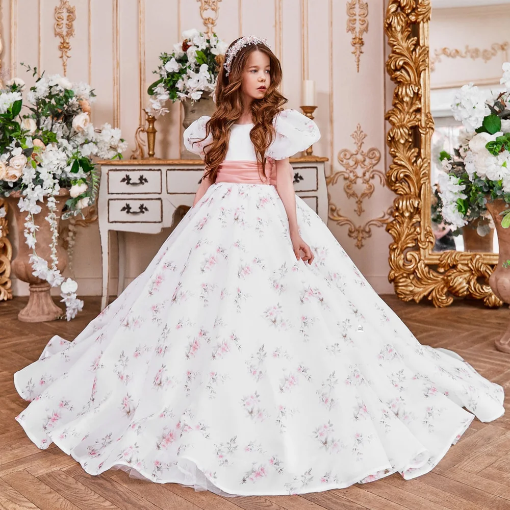 Рисунок 5 - Платье принцессы с цветочным принтом для девочек