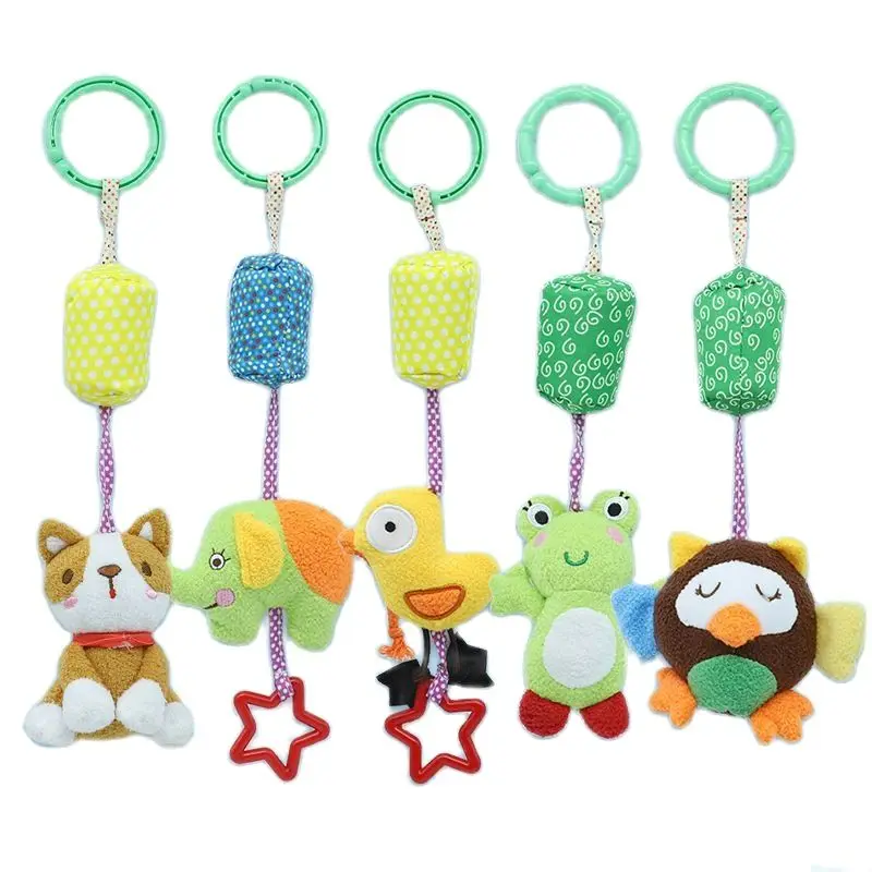 

Детская развивающая игрушка-погремушка для детской коляски, 0-12 месяцев