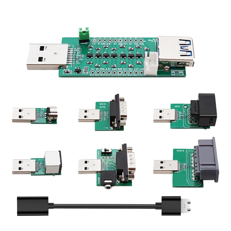 

USB 3.0 SNAC Adapter Kit For Mister Game Controller Conveter For DE10-Nano Misterfpga Mister IO Board GENSMS TG16 SNES