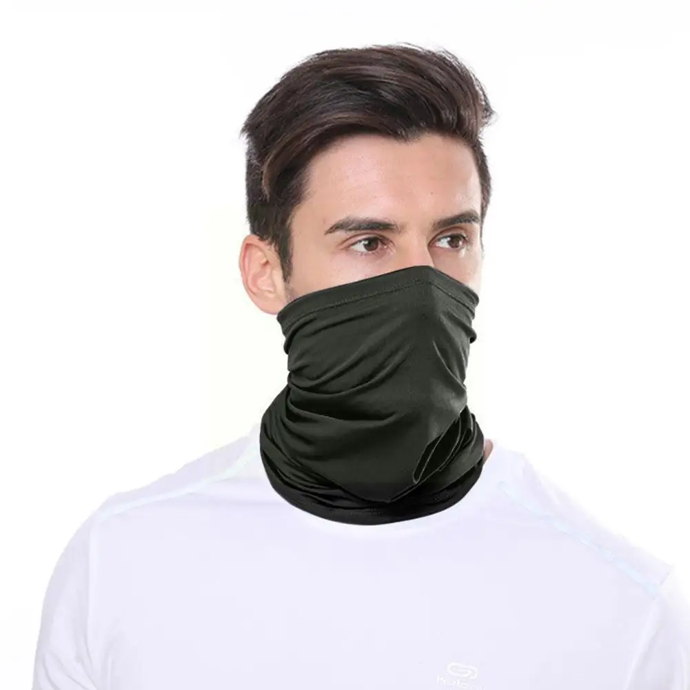 

Multifunctional Outdoor Sport Scarf Unisex Neck Warmer Cover Bands Wrap Hiking Simple Face Bike Riding Fashion Ban K7w2