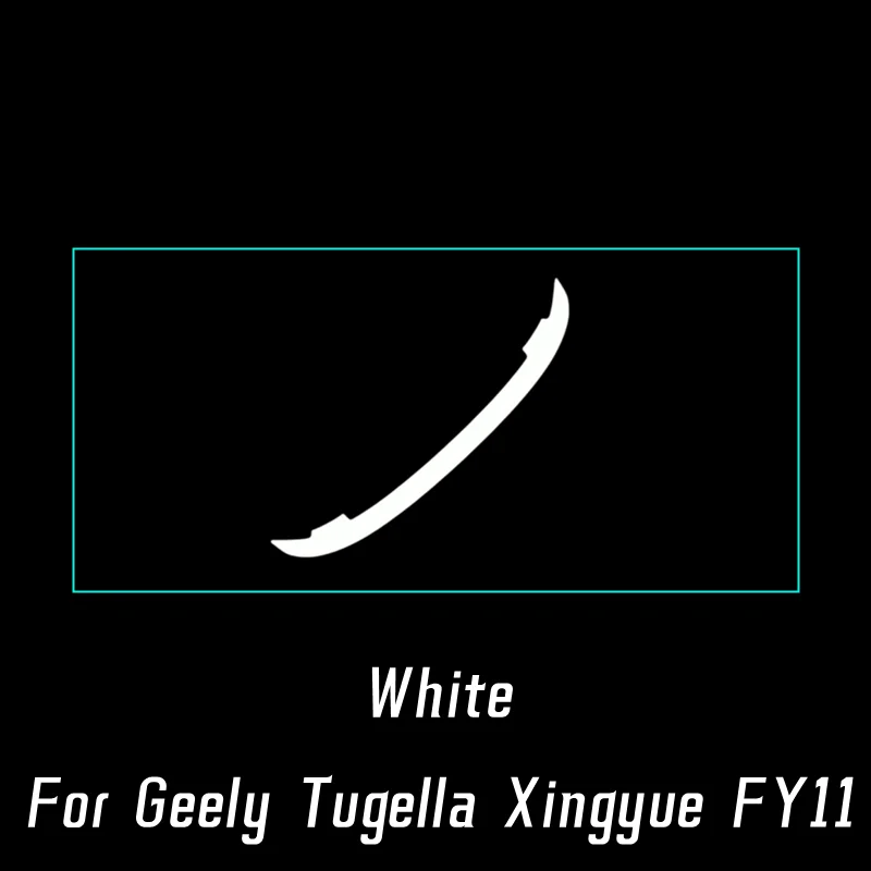 

Для 2019 2020 2021 Geely Tugella Xingyue FY11 Задняя Крышка багажника Ducktail губа спойлер Крылья черный углеродный Тюнинг автомобиля аксессуары Запчасти