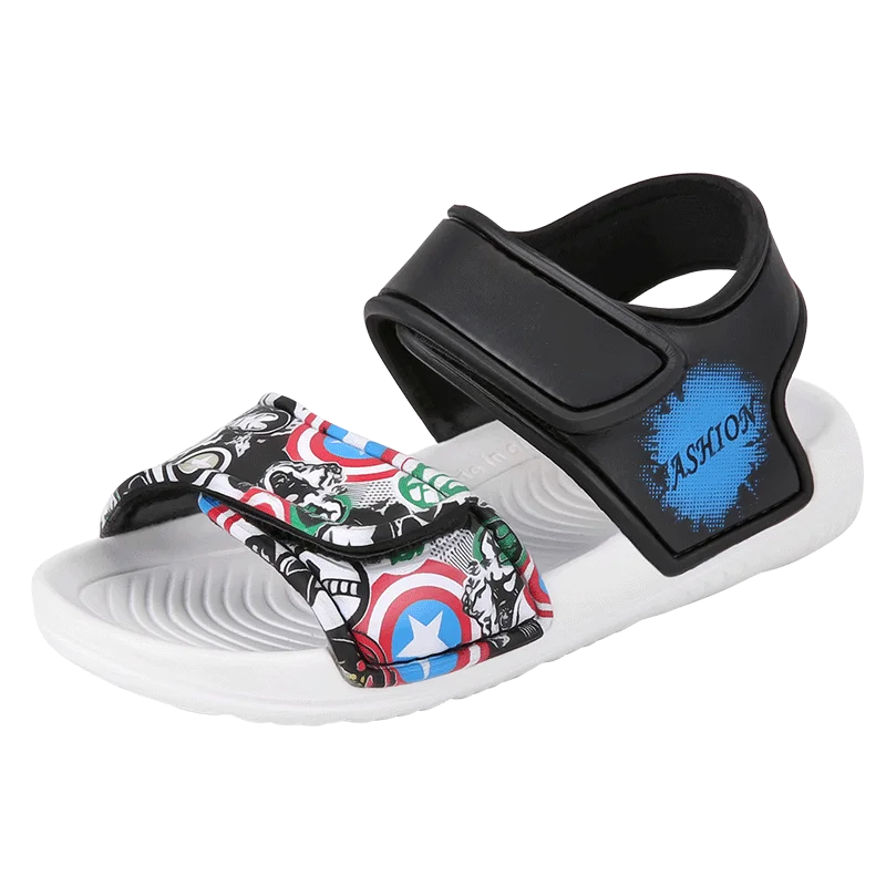 Summer New Anti-Slip Sandals for Children Open-Toed Boys' and Girls' Sandals Student Beach Shoes in Sizes 22-31
