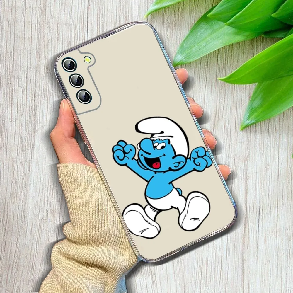 Чехол для телефона Cartoon The S-smurfs Samsung GalaxyA 10 20 30 50s 70 51 52 71 4g 12 31 21 S Plus Ultra