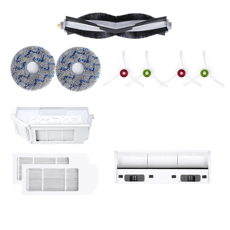 

Сменные детали: роликовая щетка, боковая щетка, HEPA фильтр, совместимый с Ecovacs Deebot T10 Turbo, аксессуары для пылесоса