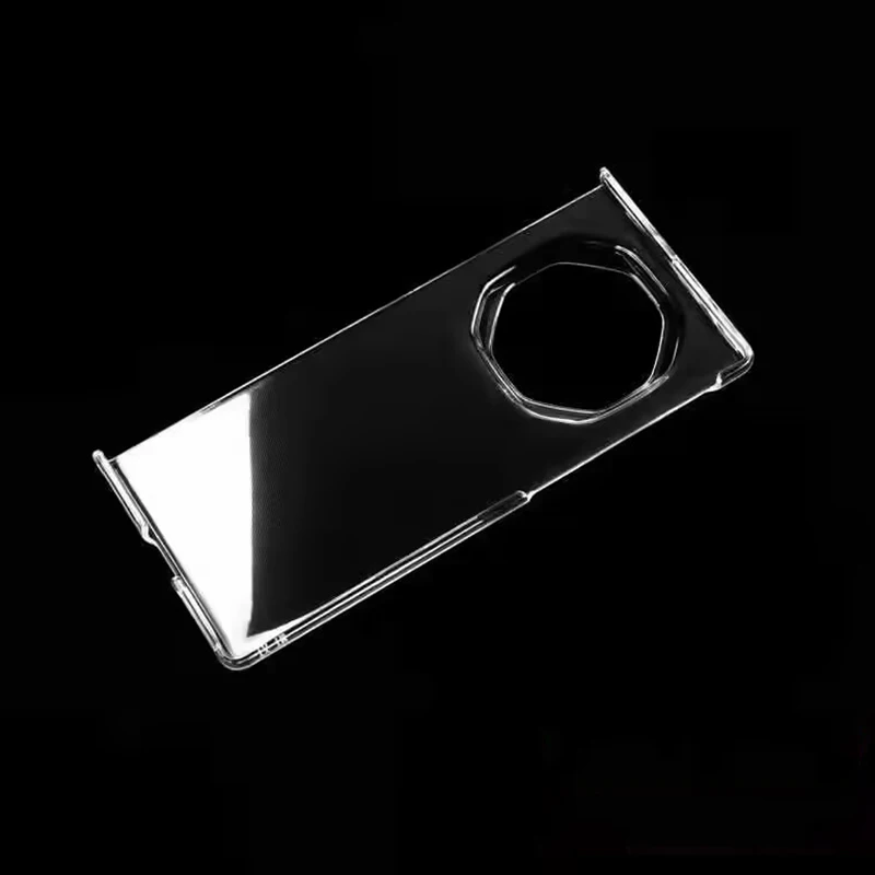 Ультратонкий прозрачный твердый пластиковый защитный чехол с откидной