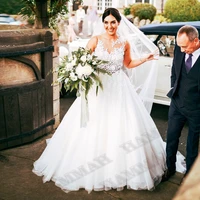 vintage appliques wedding dresses brush train lace sposa vestidos bridal engagement party gown vestidos de novia personalised