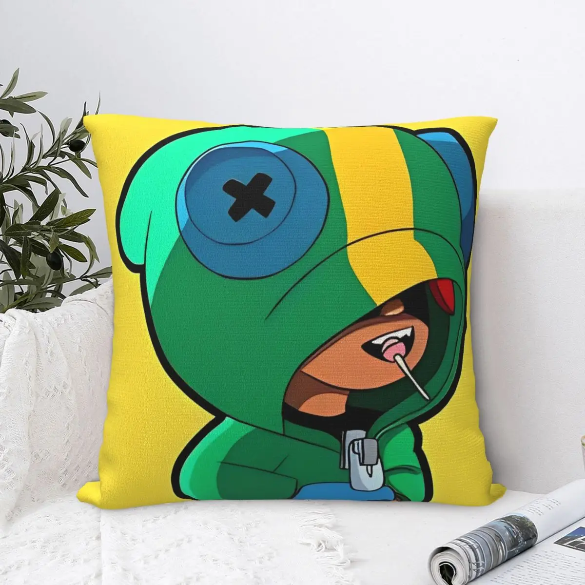 Наволочка Braws-Star Leon чехол для подушки видеоигр потрясающая декоративная